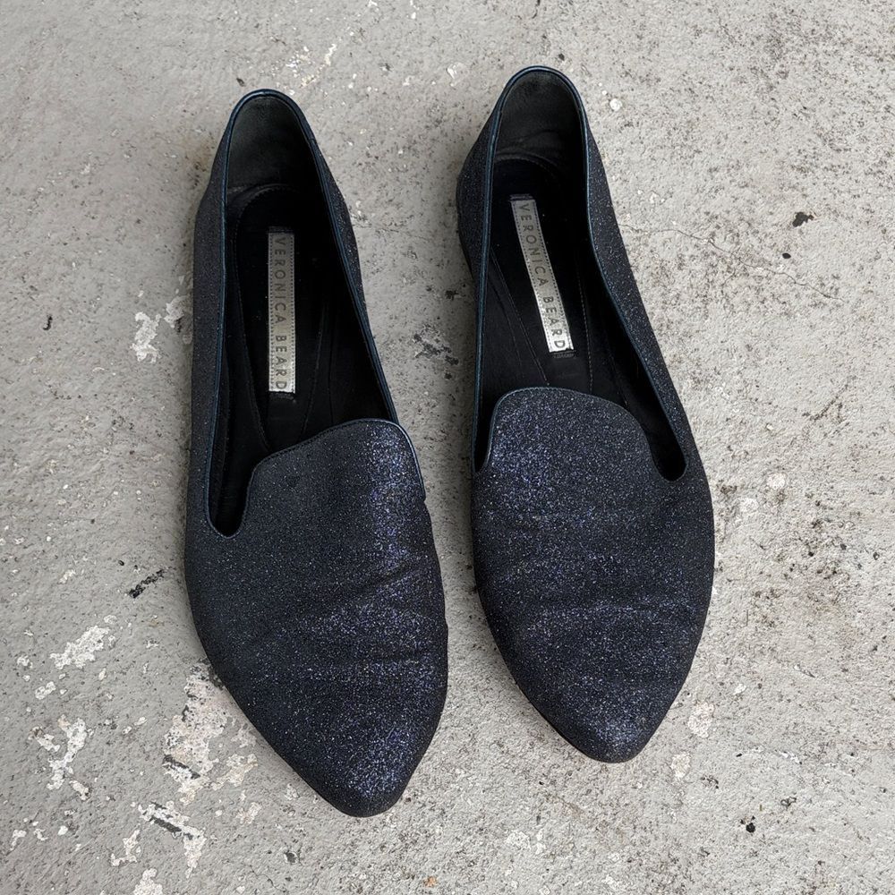 Veronica Beard Griffin loafer flats